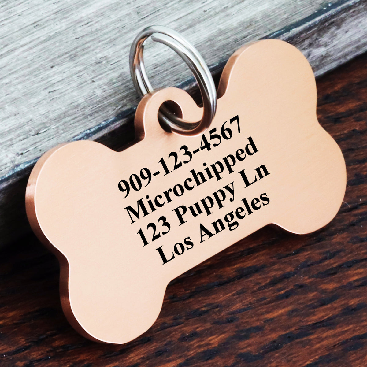 Dog Tag Split Ring, Star Split Ring, Dog Tag Clip, Tag Clip, Pet