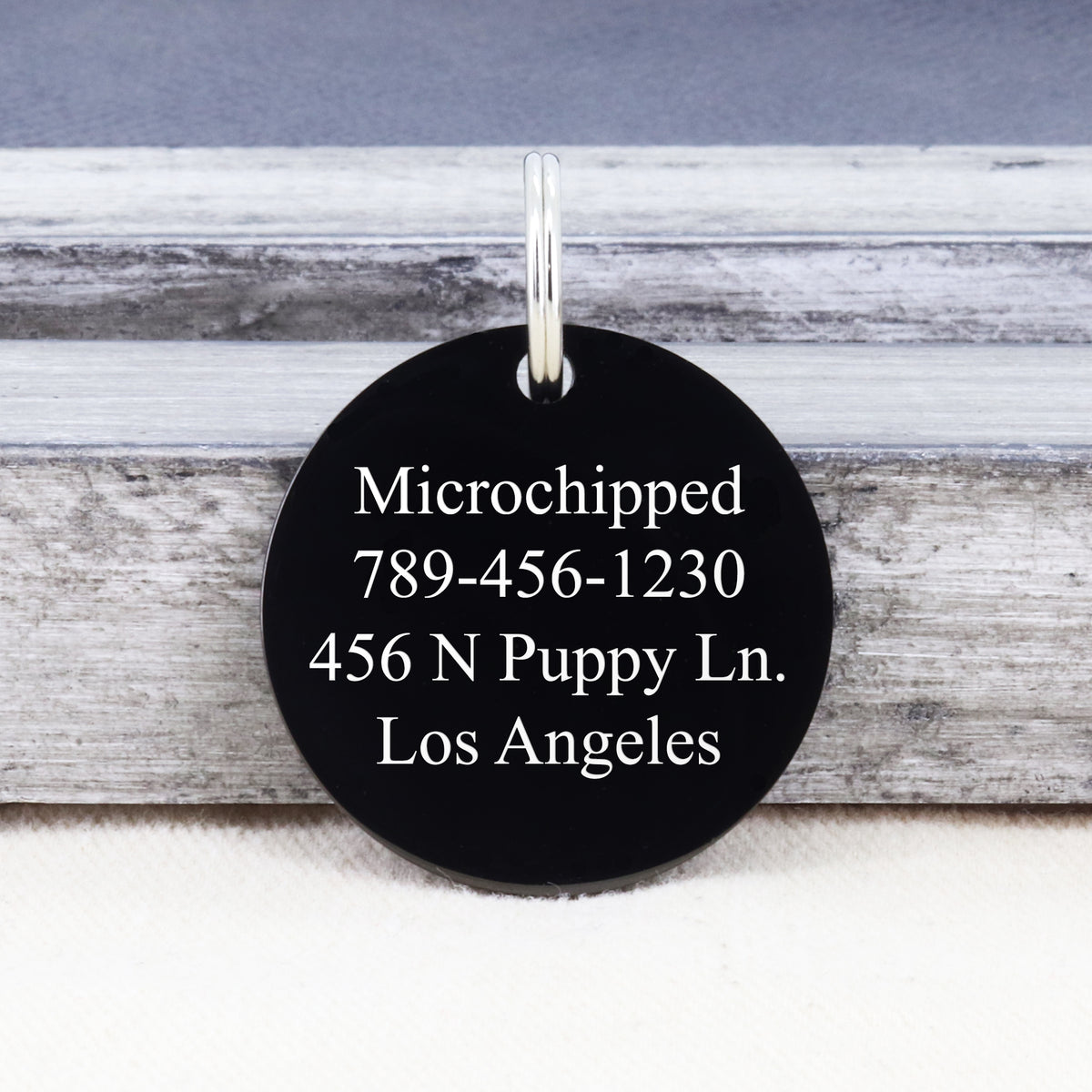 Round Shape Tag with Adventure Design | Ultra Joys Pets