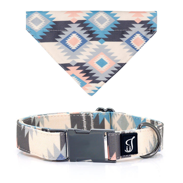 Aztec pattern deals dog collar