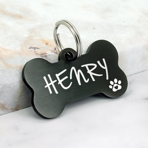 Ultra Joys Personalized Dog Tags Engraved for Pets - Front and Back Custom  Dog Tags for Pets 