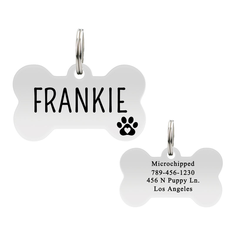 Amazon Metal Dog Name Tags Custom Pet Art Dog Tag Necklace – Pop